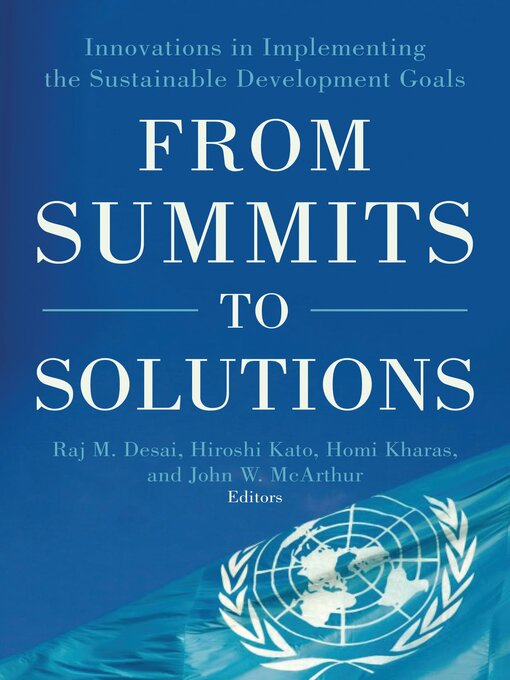 Title details for From Summits to Solutions by Hiroshi Kato - Available